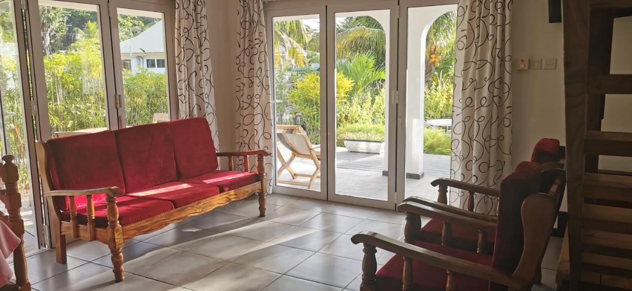 Chez Marva Grande Villa Corossol 3 A 12 Personnes La Digue Exteriér fotografie